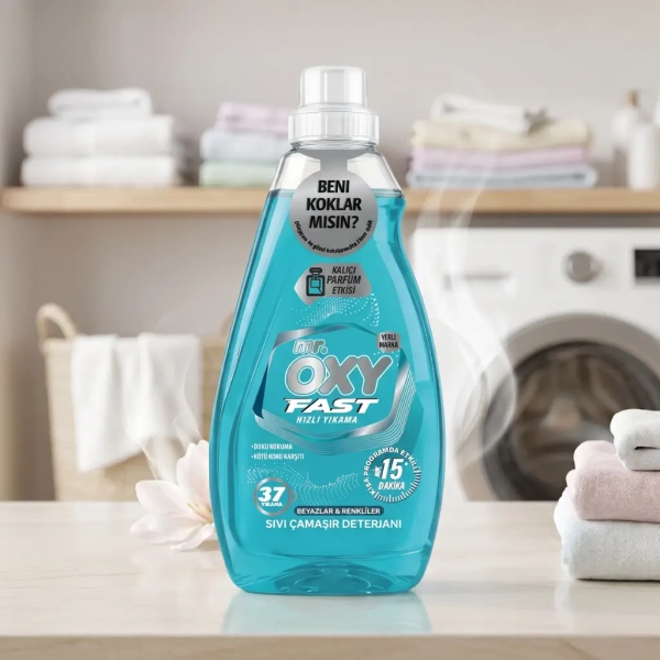Mr Oxy Fast płyn do prania białych i kolorów 1480 ml
